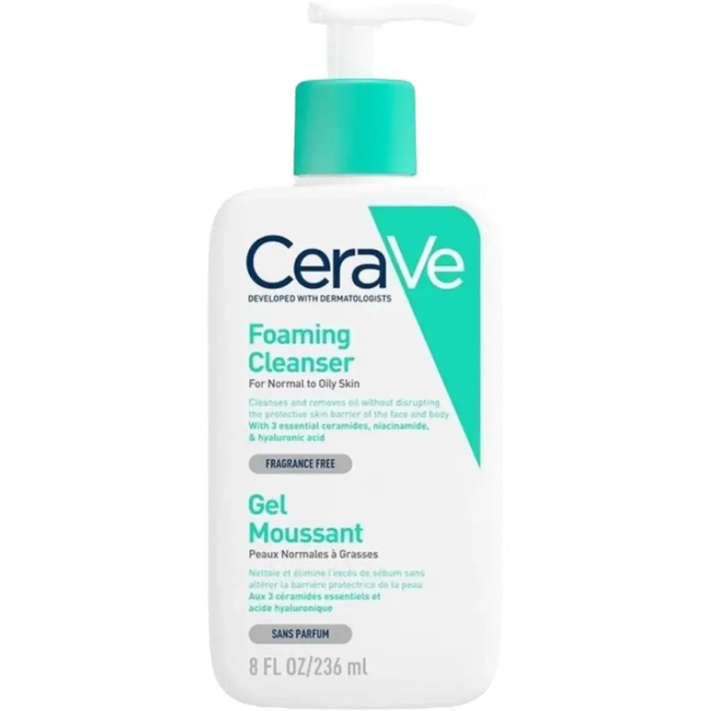 CeraVe Foaming Facial Cleanser (Normal to Oily Skin) 236ml