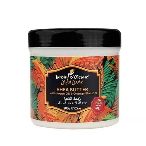 Jardin D'Oleane Shea Butter with Argan Oil & Orange Blossom 200g