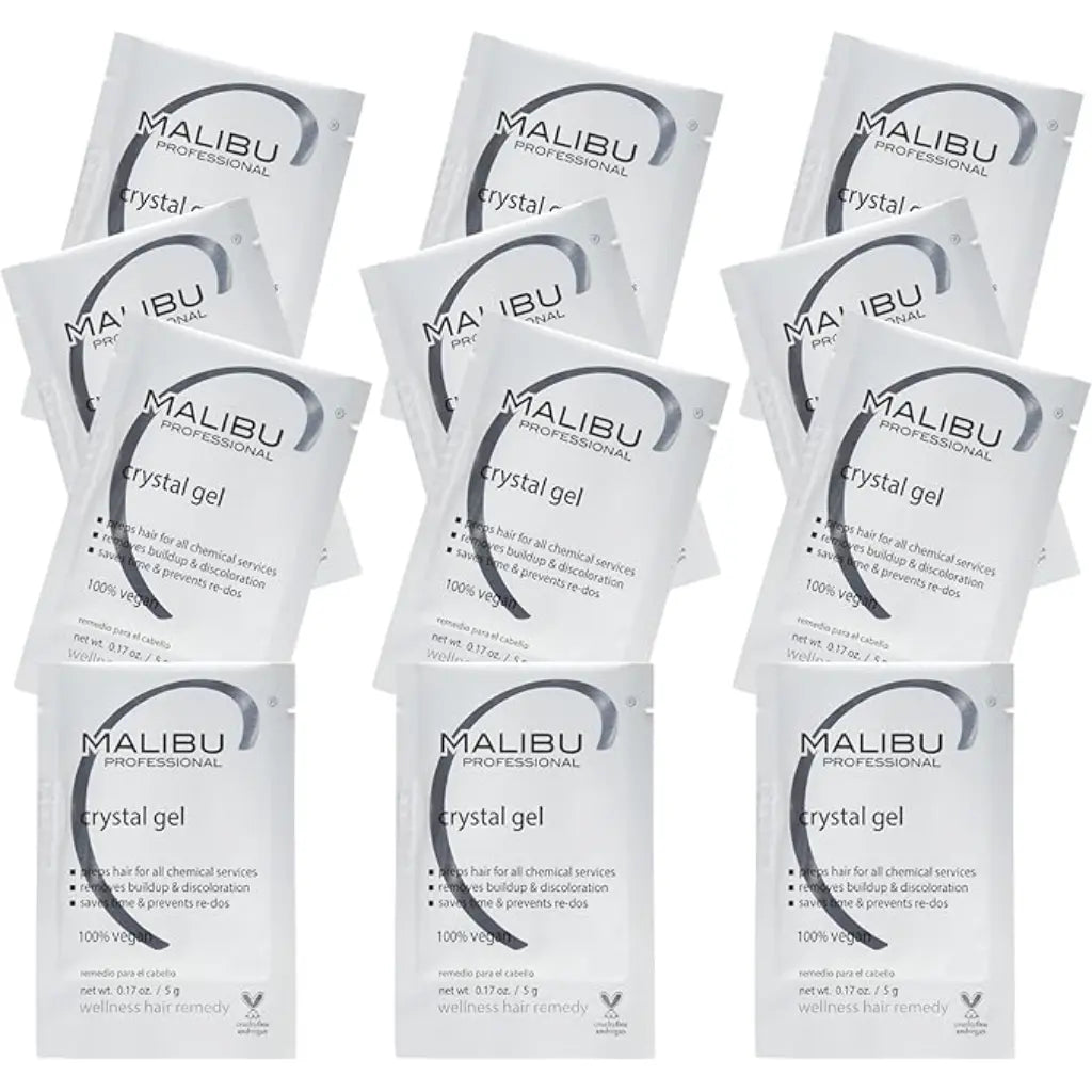 Malibu C Crystal Gel Normalizer Wellness Hair Remedy 5g - 12 Count