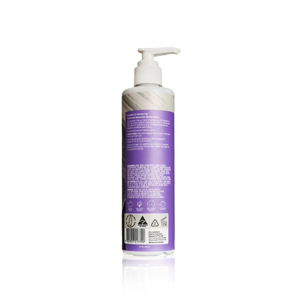 De Lorenzo Novafusion Silver Colour Care Shampoo 250ml