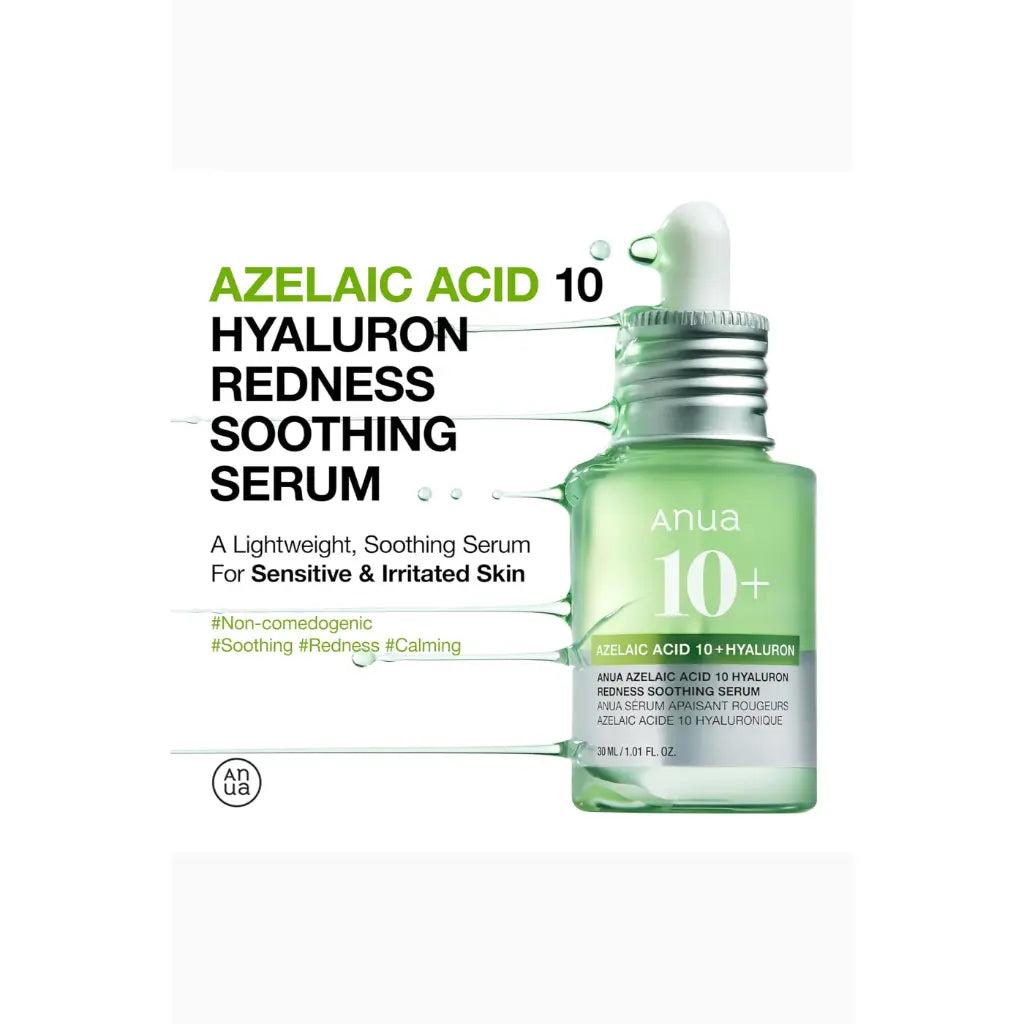 Anua Azelaic Acid 10 Hyaluron Redness Soothing Serum 30ml