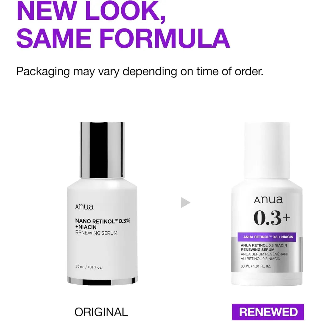 Anua Retinol 0.3 Niacin Renewing Serum 30ml