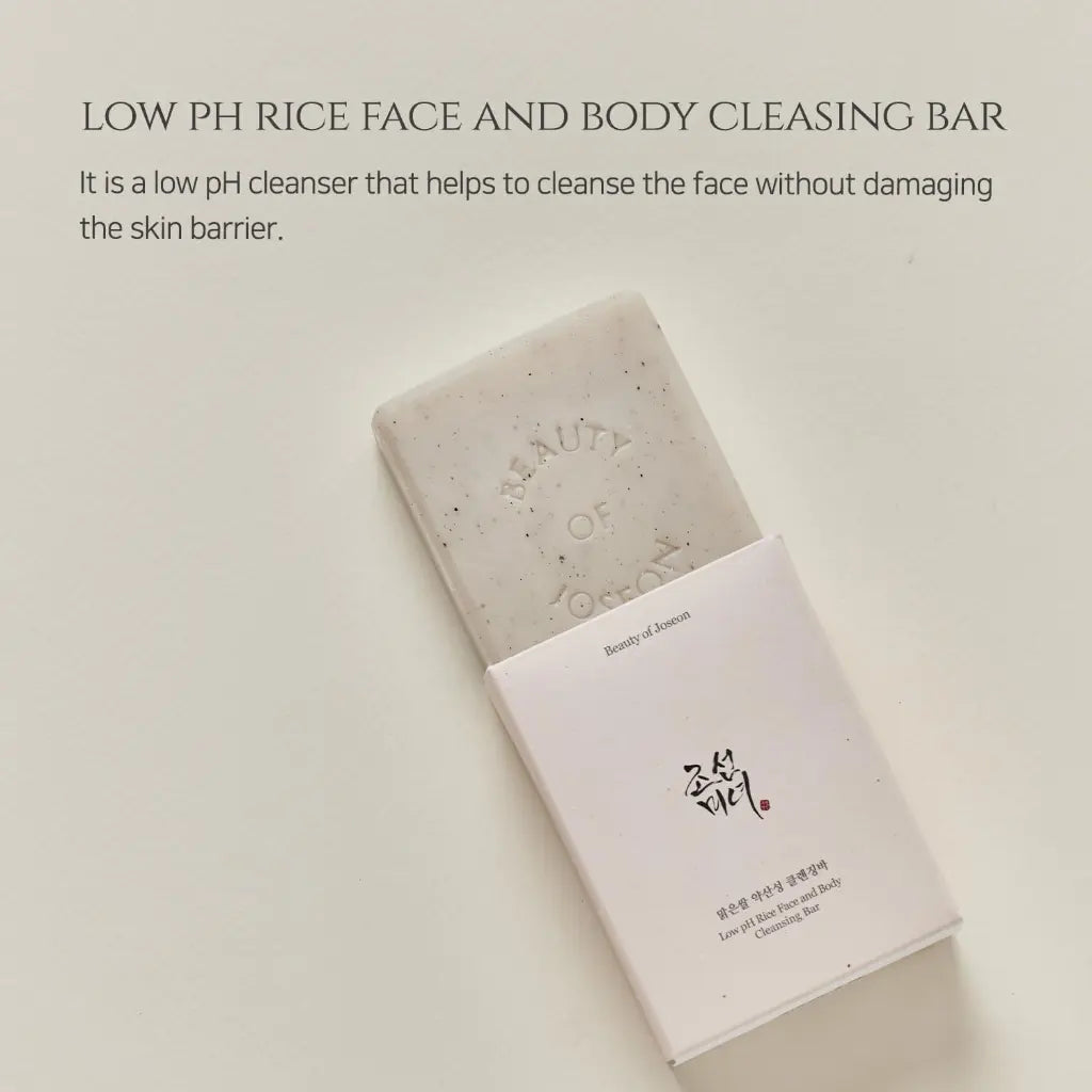 Beauty of Joseon Low pH Rice Face and Body Cleansing Bar 100g 