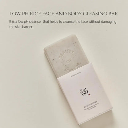 Beauty of Joseon Low pH Rice Face and Body Cleansing Bar 100g 