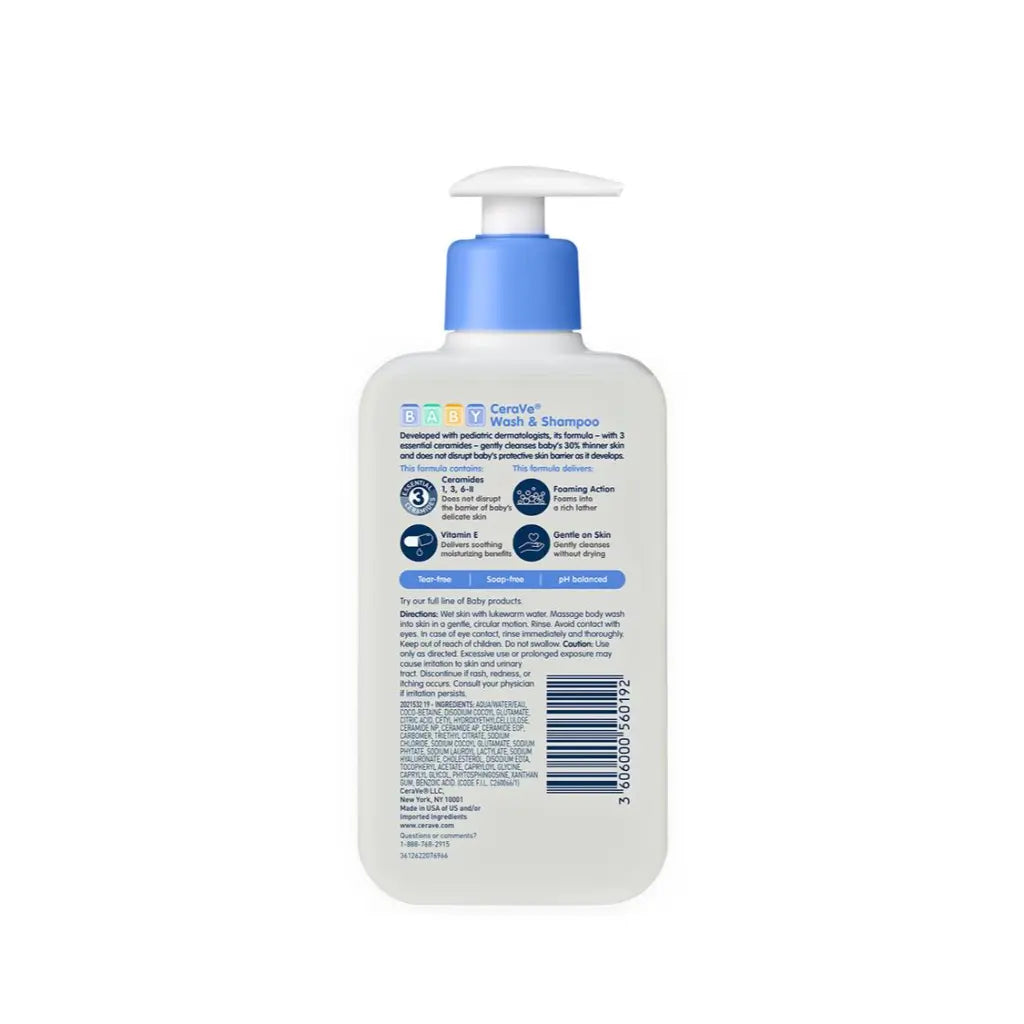 CeraVe Baby Wash & Shampoo 237ml