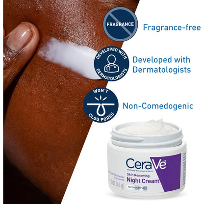 CeraVe Skin Renewing Night Cream 48g