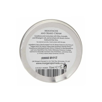 Morgan's Moustache & Beard Cream 75ml