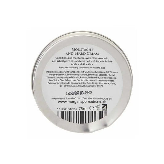 Morgan's Moustache & Beard Cream 75ml