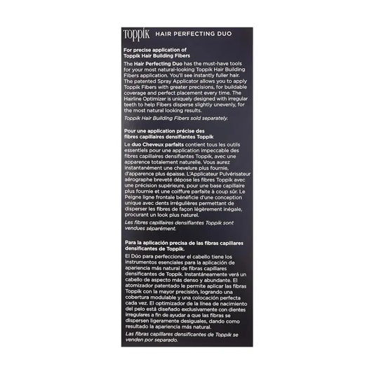 Toppik Hair Perfecting Duo 2 pc