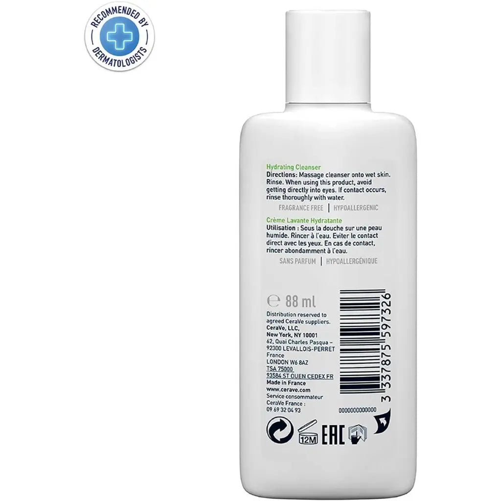 CeraVe Hydrating Facial Cleanser Bar 88ml