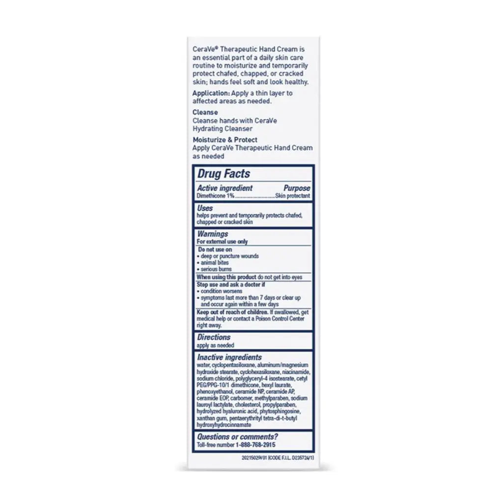 CeraVe Therapeutic Hand Cream 85g