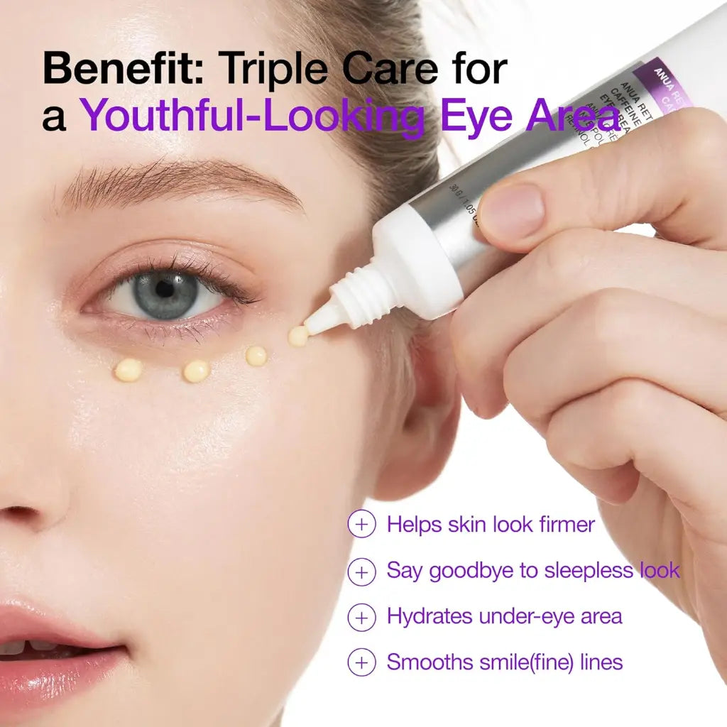Anua Retinol 0.1 Caffeine Revitalizing Eye Cream 30ml