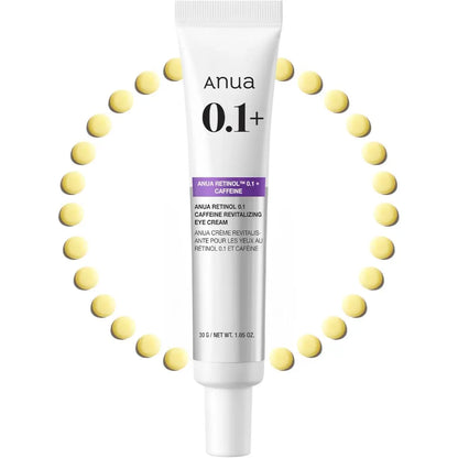 Anua Retinol 0.1 Caffeine Revitalizing Eye Cream 30ml