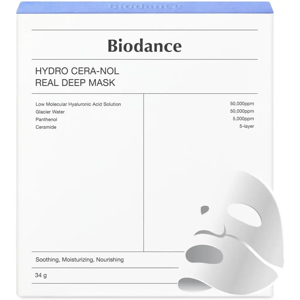 Biodance Hydro Cera-Nol Real Deep Mask 34g (4EA)