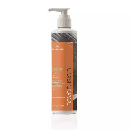 De Lorenzo Novafusion Copper Colour Care Shampoo 250ml
