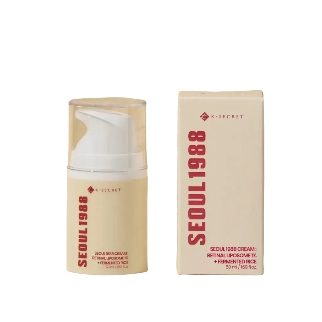 K-SECRET SEOUL 1988 Cream : Retinal Liposome 1% + Fermented Rice