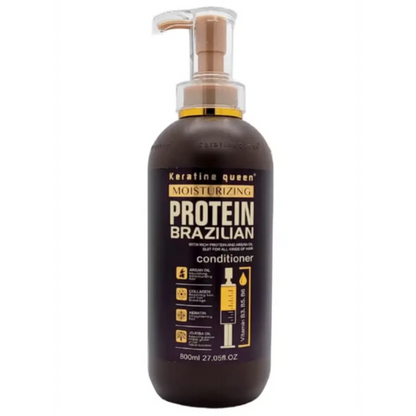 Keratine Queen Protein Brazilian Conditioner 800ml